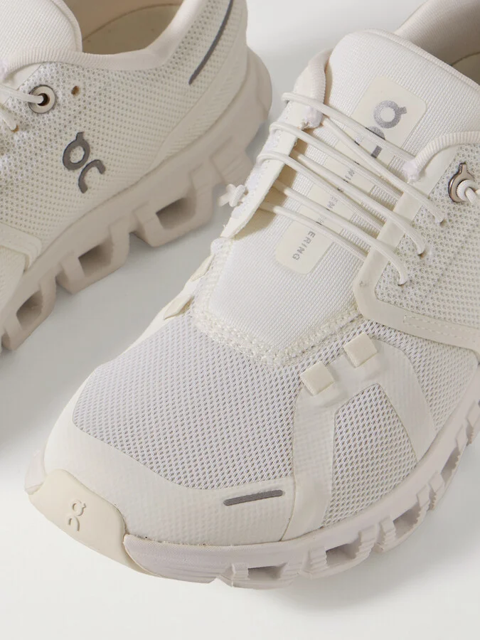 ON - Cloud 6 Mesh Sneakers - White - Image 4