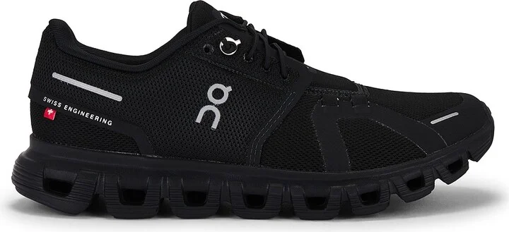 On Cloud 6 Sneaker in Black