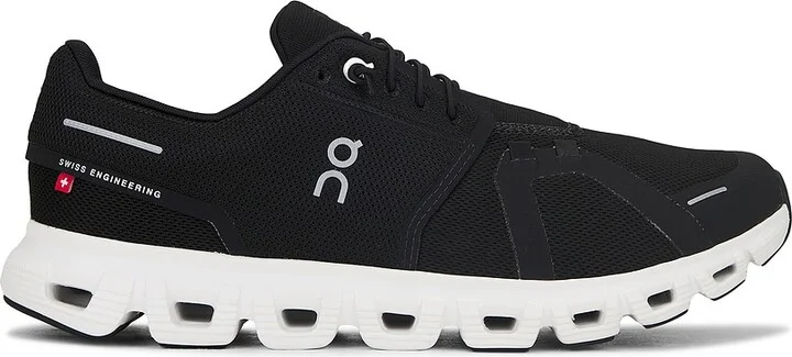 On Cloud 6 Sneakers in Black
