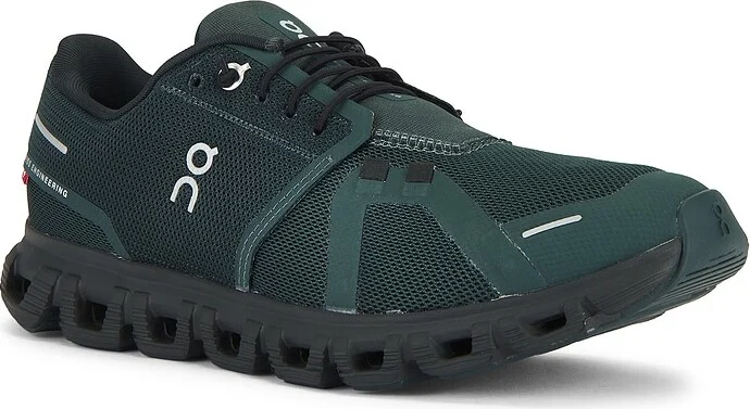 On Cloud 6 Sneakers in Dark Green - Image 2