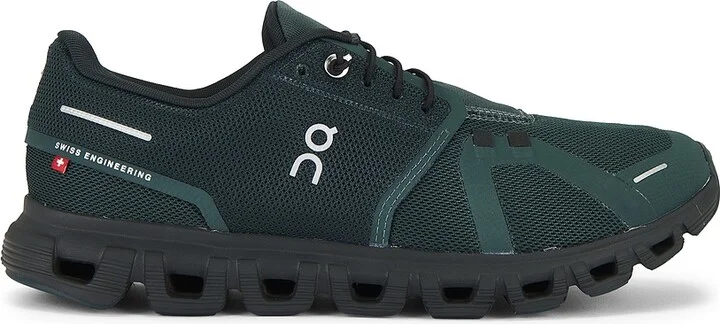 On Cloud 6 Sneakers in Dark Green