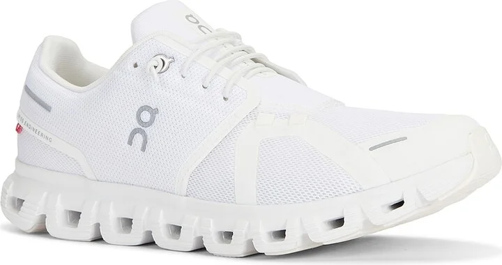 On Cloud 6 Sneakers in White - Image 2