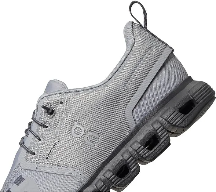 On Cloud 6 Waterproof Men's Shoes Alloy/Wolf : 7 M, Rubber - Image 7
