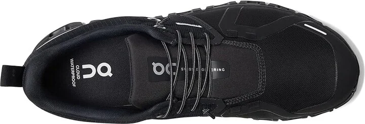 On Cloud 6 Waterproof Men's Shoes Black/Black : 10 M, Rubber - Image 2