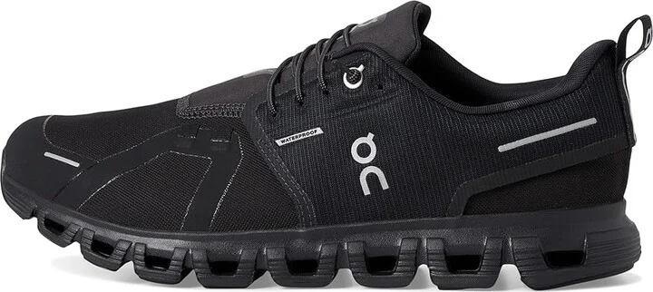 On Cloud 6 Waterproof Men's Shoes Black/Black : 10 M, Rubber - Image 6