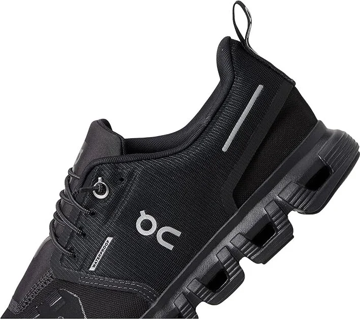 On Cloud 6 Waterproof Men's Shoes Black/Black : 10 M, Rubber - Image 7