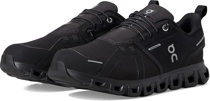 On Cloud 6 Waterproof Men's Shoes Black/Black : 10 M, Rubber
