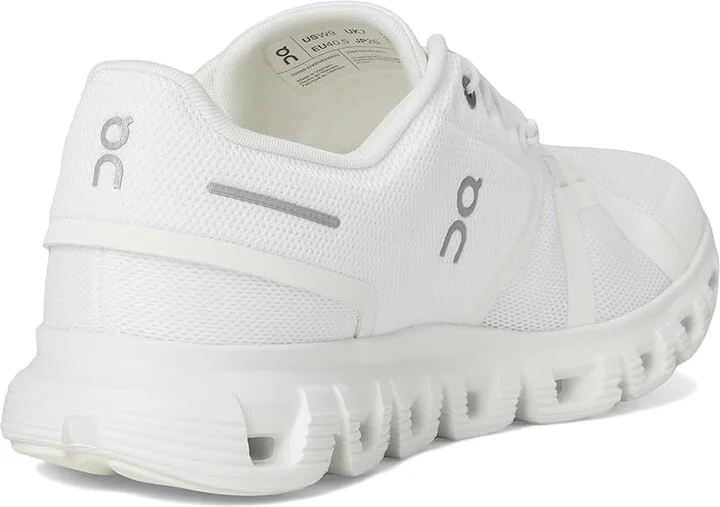On Cloud 6 Women's Shoes White/White : 9 M - Image 4