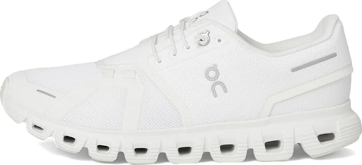 On Cloud 6 Women's Shoes White/White : 9 M - Image 6