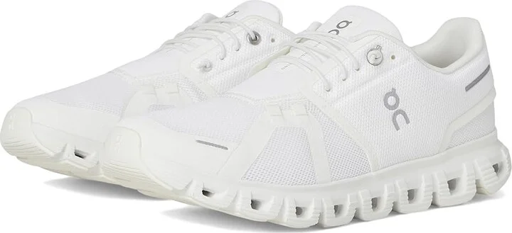 On Cloud 6 Women's Shoes White/White : 9 M