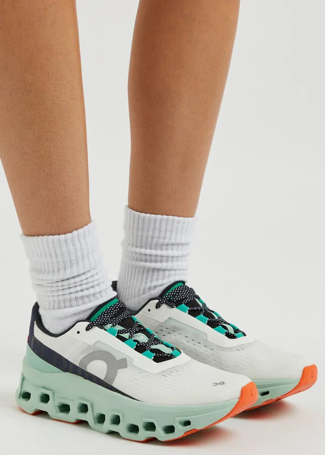 ON Cloud Monster Panelled Mesh Sneakers - Image 5