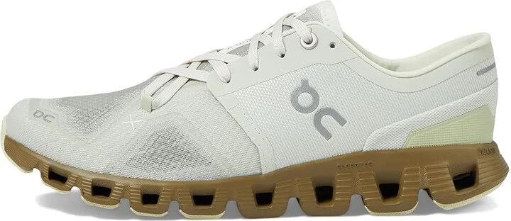 On Cloud X 3 Women's Shoes Aloe/Hunter : 5 M, Textile - Image 5