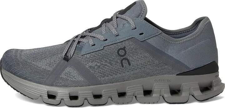 On Cloud X 4 AD Men's Walking Shoes Stone/Black : 7 M, Rubber - Image 6