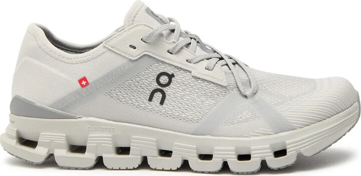 ON Cloud X 4 AD Panelled Mesh-knit Sneakers
