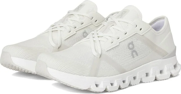 On Cloud X 4 AD Women's Walking Shoes White/Wolf : 10 M, Synthetic