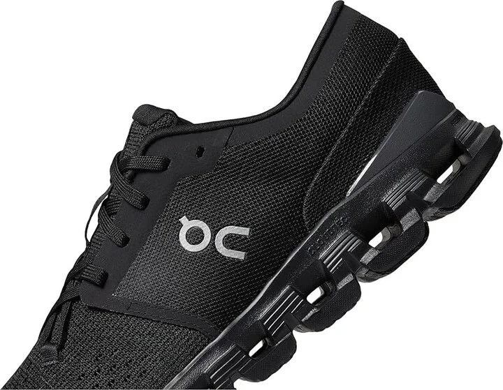 On Cloud X 4 Men's Shoes Black/Eclipse : 11 M, Textile - Image 4