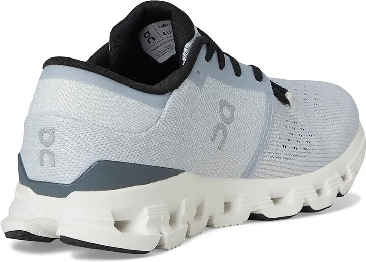 On Cloud X 4 Men's Shoes Glacier/Stone : 8 M, Textile - Image 4