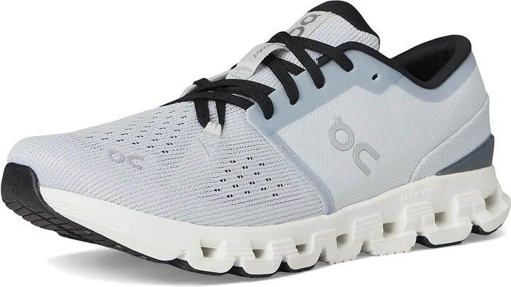 On Cloud X 4 Men's Shoes Glacier/Stone : 8 M, Textile - Image 5