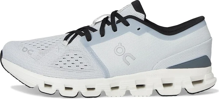 On Cloud X 4 Men's Shoes Glacier/Stone : 8 M, Textile - Image 6