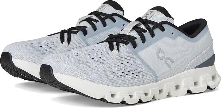 On Cloud X 4 Men's Shoes Glacier/Stone : 8 M, Textile