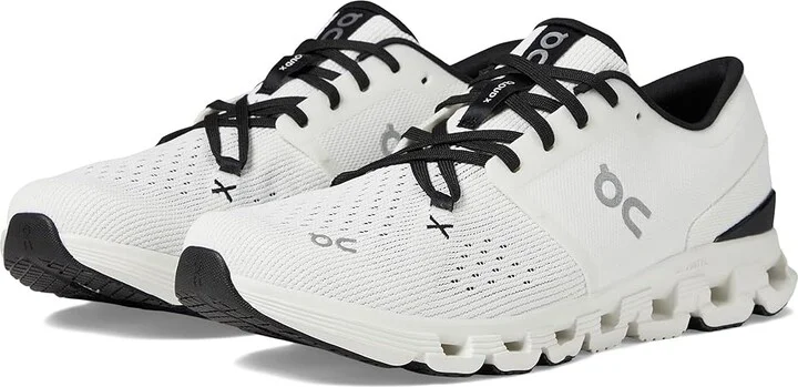 On Cloud X 4 Men's Shoes Ivory/Black : 12 M, Textile