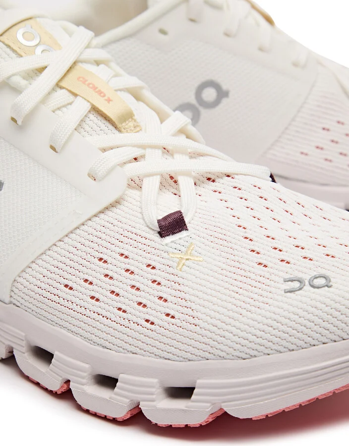 ON Cloud X 4 Panelled Mesh-knit Sneakers - Image 4