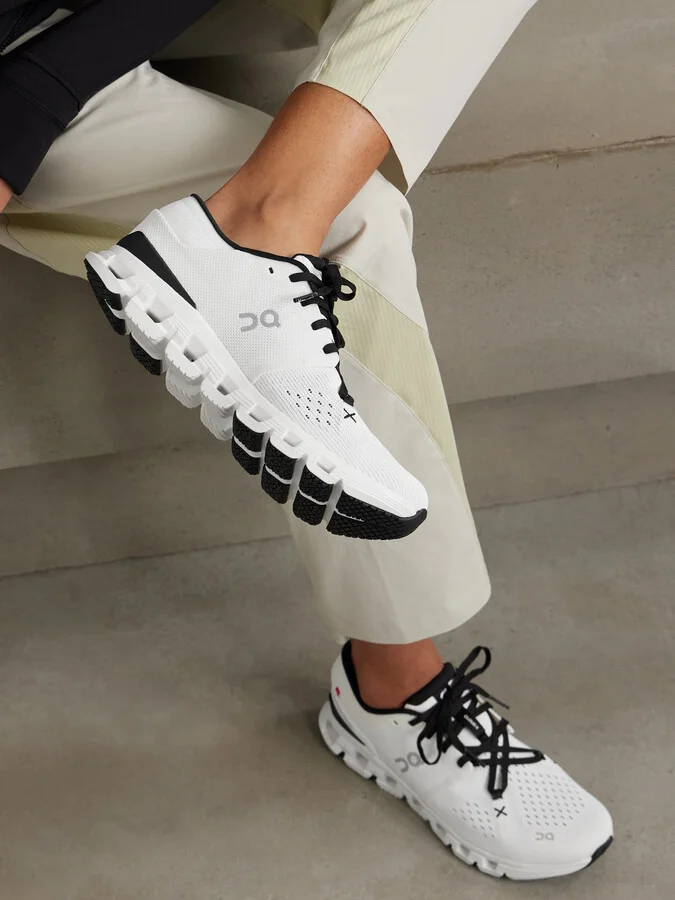 ON - Cloud X 4 Recycled-mesh Sneakers - White - Image 2