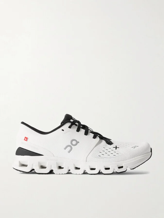 ON - Cloud X 4 Recycled-mesh Sneakers - White