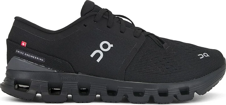 On Cloud X 4 Sneaker in Black