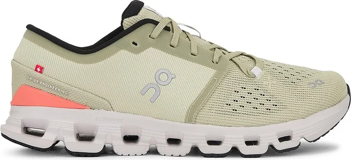 On Cloud X 4 Sneakers in Sage
