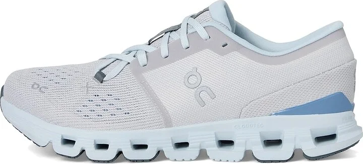 On Cloud X 4 Women's Shoes Silver/Chambray : 5 M, Synthetic - Image 6