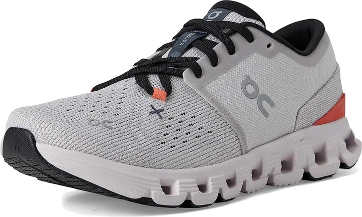 On Cloud X 4 Women's Shoes Silver/Flame : 5 M, Synthetic - Image 5