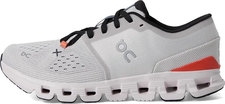 On Cloud X 4 Women's Shoes Silver/Flame : 5 M, Synthetic - Image 6