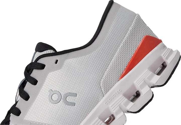 On Cloud X 4 Women's Shoes Silver/Flame : 5 M, Synthetic - Image 7