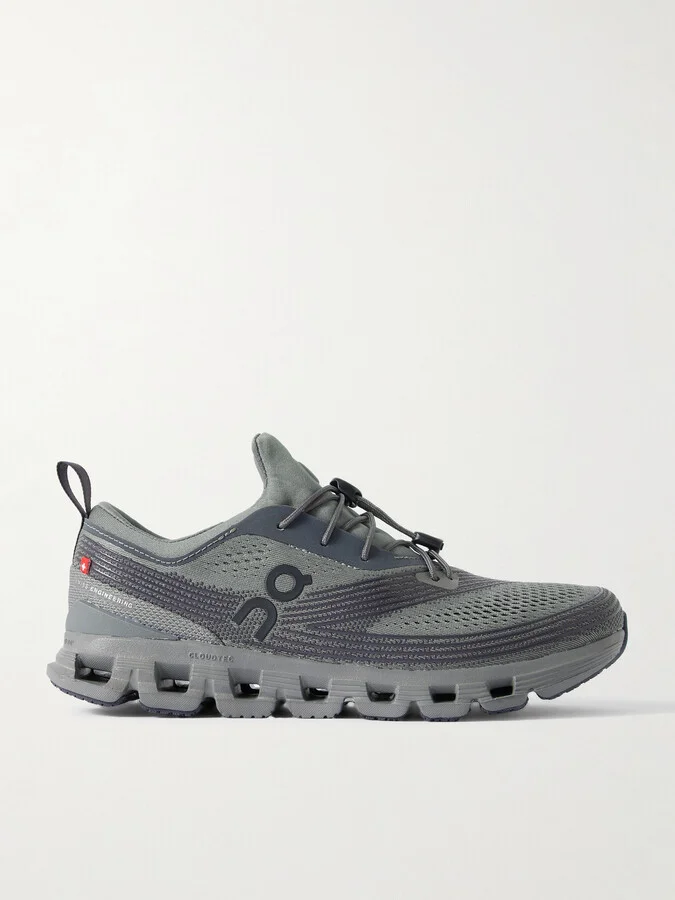 ON - Cloud X Z5 Rubber-trimmed Mesh Sneakers - Gray