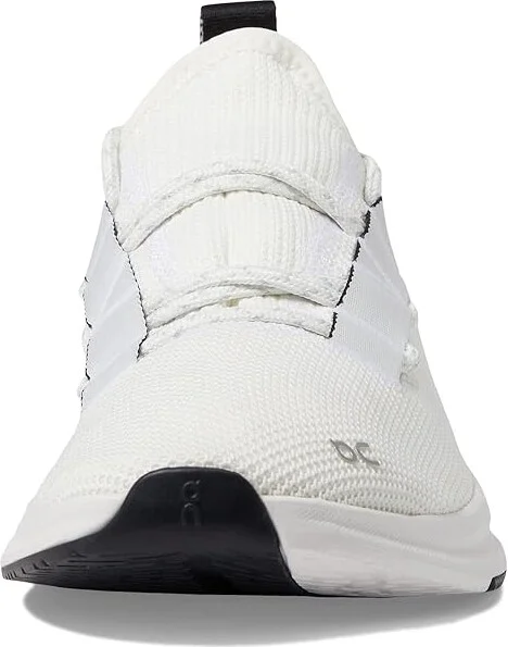 On Cloudeasy Women's Shoes Undyed White/Black : 5 M, Textile - Image 5