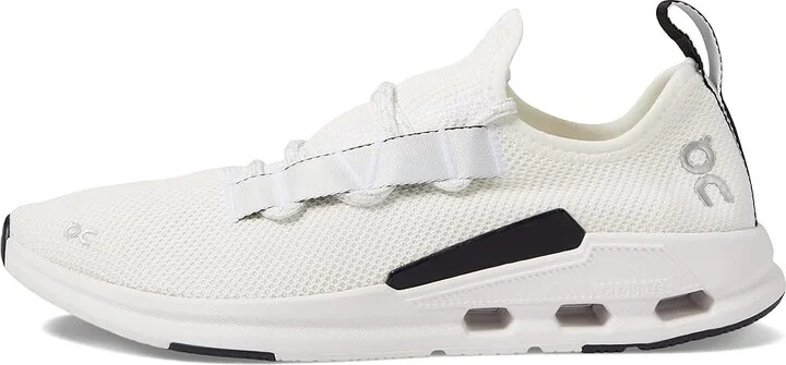 On Cloudeasy Women's Shoes Undyed White/Black : 5 M, Textile - Image 6