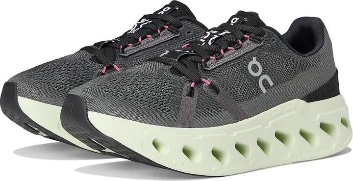 On Cloudeclipse Women's Running Shoes Rock/Lima : 10.5 M, Synthetic
