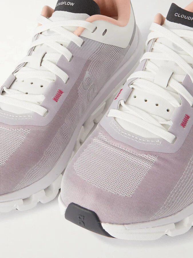 ON - Cloudflow 4 Mesh Sneakers - Purple - Image 4