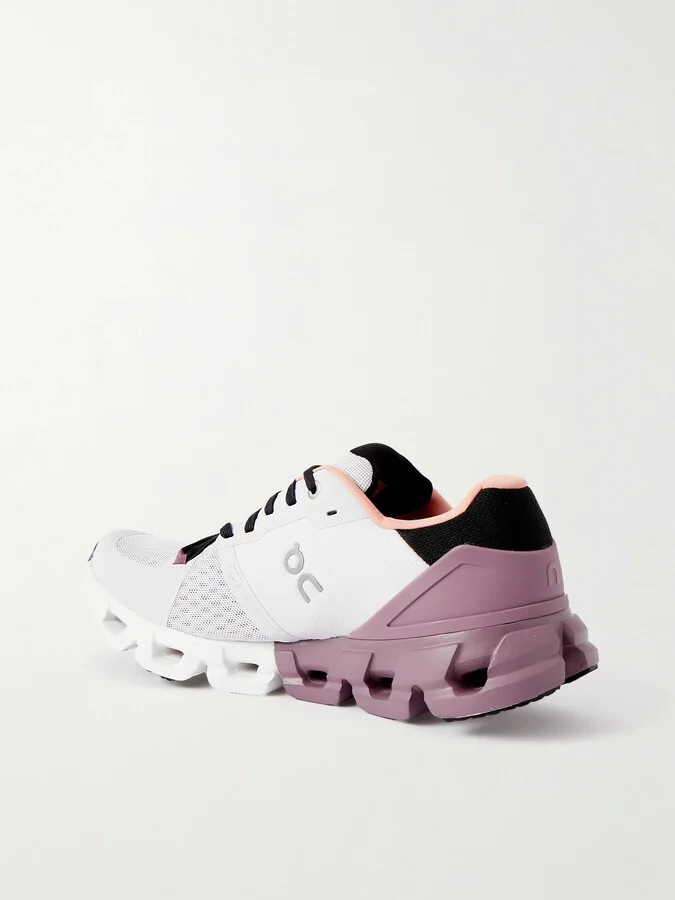 ON - Cloudflyer 4 Rubber-trimmed Color-block Mesh Sneakers - Purple - Image 3