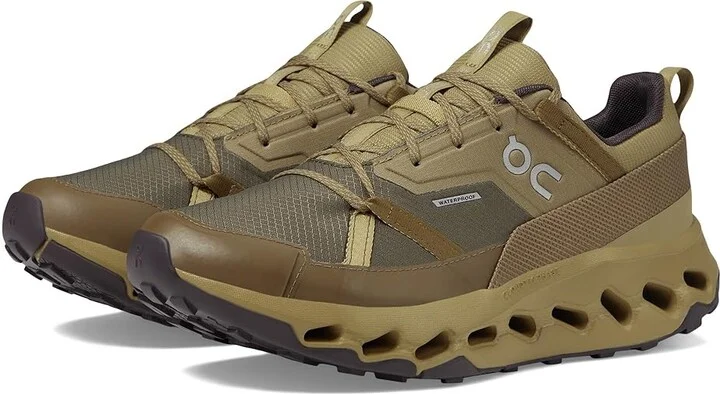 On Cloudhorizon Waterproof Women's Shoes Safari/Olive : 5 M, Synthetic