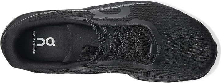 On Cloudmonster 2 Men's Running Shoes Black/Black : 13 M, Synthetic - Image 2