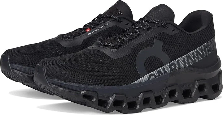 On Cloudmonster 2 Men's Running Shoes Black/Black : 13 M, Synthetic