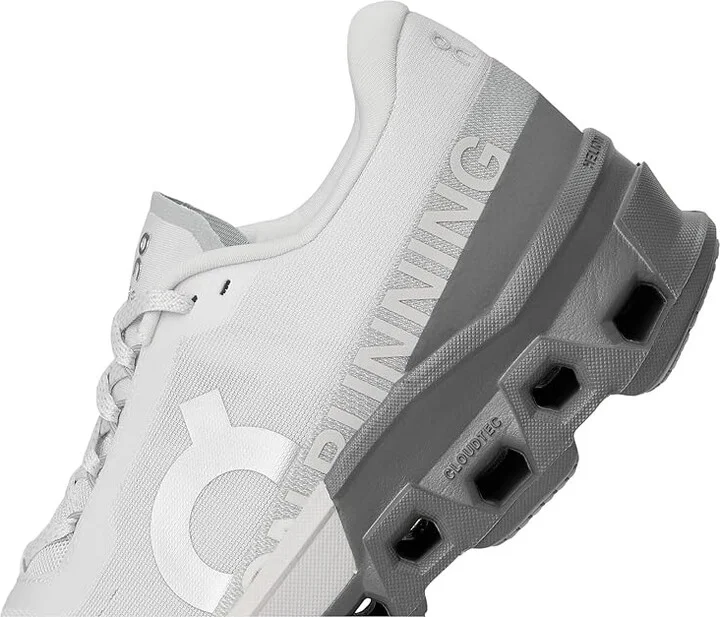 On Cloudmonster 2 Men's Running Shoes Frost/Rock : 12.5 M, Synthetic - Image 7