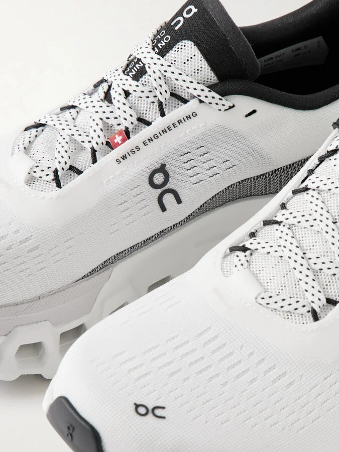ON - Cloudmonster 2 Rubber-trimmed Mesh Sneakers - White - Image 4