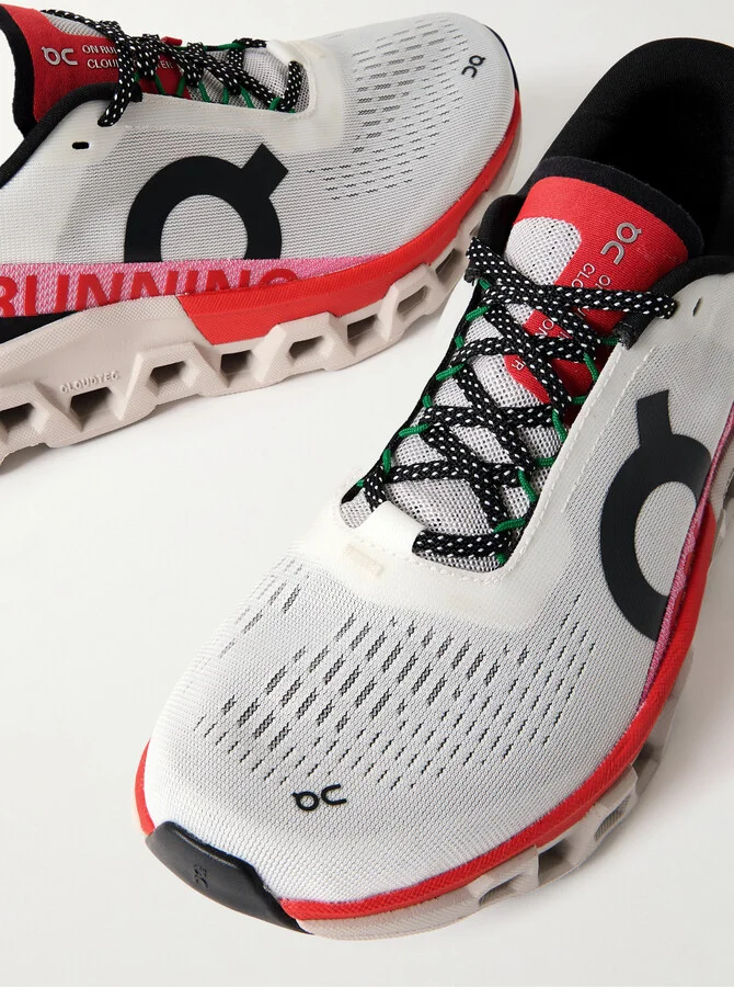 ON - Cloudmonster 2 Rubber-trimmed Mesh Sneakers - White - Image 4