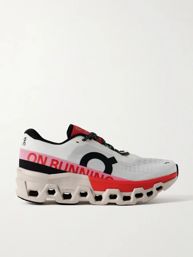 ON - Cloudmonster 2 Rubber-trimmed Mesh Sneakers - White