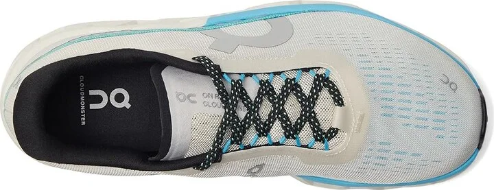 On Cloudmonster 2 Women's Running Shoes Cream/Horizon : 9 M, Mesh/Polyester/Rubber - Image 2
