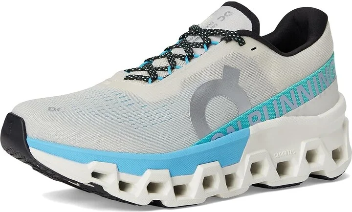 On Cloudmonster 2 Women's Running Shoes Cream/Horizon : 9 M, Mesh/Polyester/Rubber - Image 5