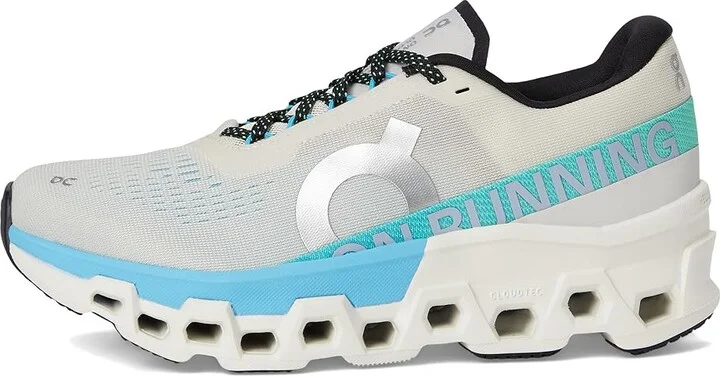 On Cloudmonster 2 Women's Running Shoes Cream/Horizon : 9 M, Mesh/Polyester/Rubber - Image 6